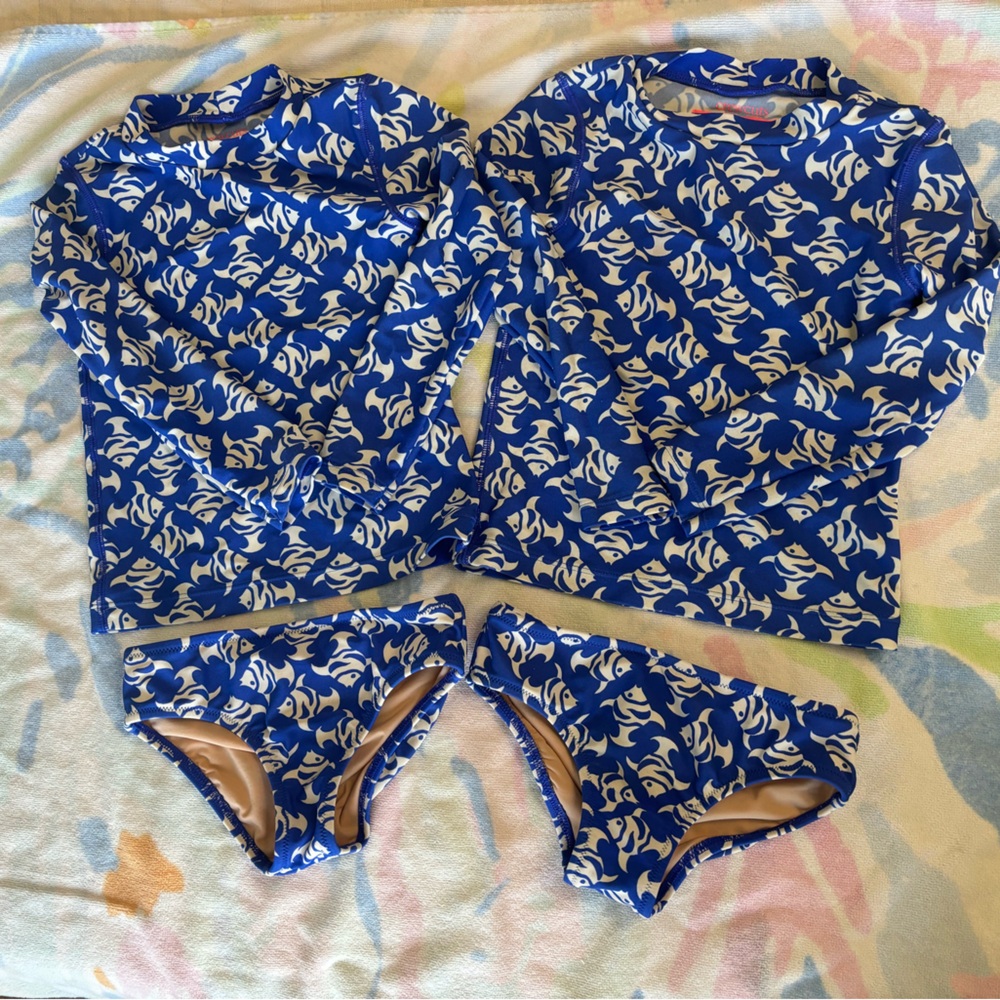 J Crew Rash Guard two piece